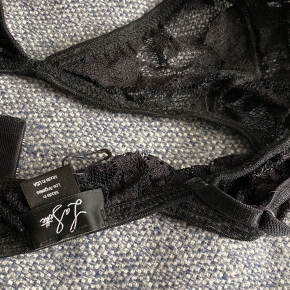 LaSette bra see through unlined lace black medium - Picture 6 of 6